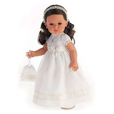 Bruine Communiepop Antonio Juan 45 cm