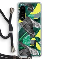 Fantasie jungle: Sony Xperia 5 III Transparant Hoesje met koord