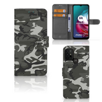 Motorola Moto G10 | G20 | G30 Telefoon Hoesje Army Light