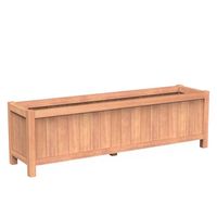 Valencia 200x50x60 cm houten bloembak