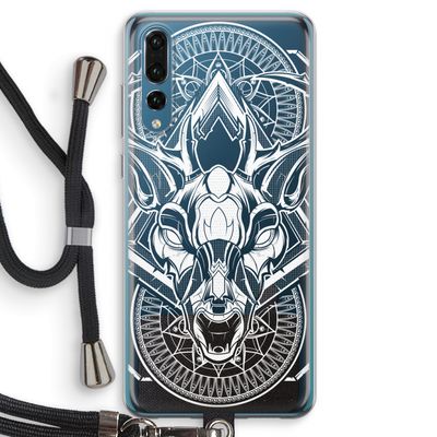 Oh Deer: Huawei P20 Pro Transparant Hoesje met koord