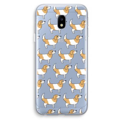Doggy: Samsung Galaxy J3 (2017) Transparant Hoesje