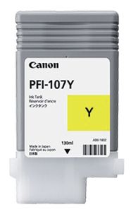 Canon PFI-107Y inktcartridge 1 stuk(s) Origineel Geel