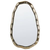 Beliani DAMOH - Decoratieve Spiegel-Goud-Aluminium - thumbnail