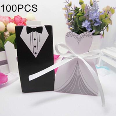 100 PC'S bruiloft Europees de bruid en bruidegom suiker vak