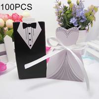 100 PC'S bruiloft Europees de bruid en bruidegom suiker vak