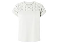 esmara Dames T-shirt (XS (32/34), Wit) - thumbnail