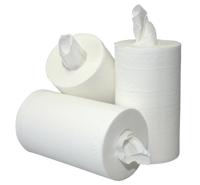 Poetspapier cleaninq klein 2laags 158 vel wit