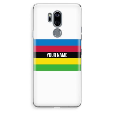 WK Wielrennen: LG G7 Thinq Transparant Hoesje
