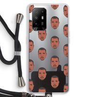 Kanye Call Me?: Oppo A94 5G Transparant Hoesje met koord
