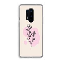 Roses are red: OnePlus 8 Pro Transparant Hoesje