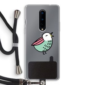 Birdy: OnePlus 8 Transparant Hoesje met koord