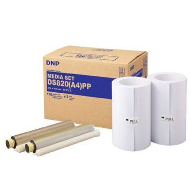 DNP papier dma4820 premium 2 rol � 110 st. a4 voor ds820
