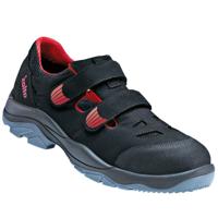 Atlas Werkschoen SL 36 Laag S1 | Zwart/Rood | Maat 48 - 00.012.084.48