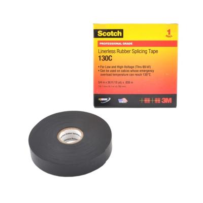 3M Scotch 130C ethyleen-propyleen-rubber-band - zelffuserend - 19x0.76mm x 9m - 130C/19