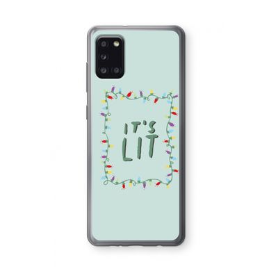 It's Lit: Samsung Galaxy A31 Transparant Hoesje