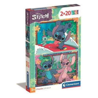 Puzzel Clementoni Stitch 2 Onderdelen (2 Stuks)