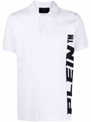 Philipp Plein polo à logo - Blanc