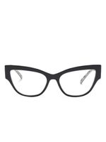 Dolce & Gabbana Eyewear lunettes de vue à monture papillon - Noir