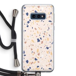 Terrazzo N°23: Samsung Galaxy S10e Transparant Hoesje met koord