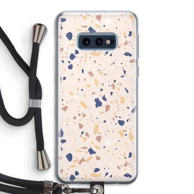 Terrazzo N°23: Samsung Galaxy S10e Transparant Hoesje met koord