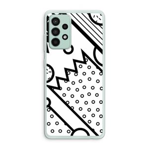 Pop Art #4: Samsung Galaxy A52s 5G Transparant Hoesje