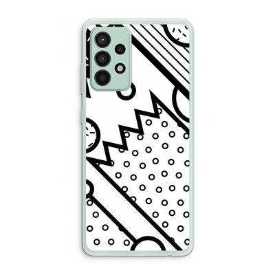 Pop Art #4: Samsung Galaxy A52s 5G Transparant Hoesje