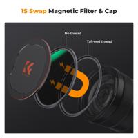 K&F Concept magnetische ND8 filter Nano X 72mm voor fotografie en video