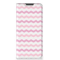 OPPO A54 5G | A74 5G | A93 5G Hoesje met Magneet Waves Roze