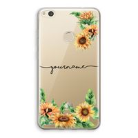 Zonnebloemen: Huawei Ascend P8 Lite (2017) Transparant Hoesje