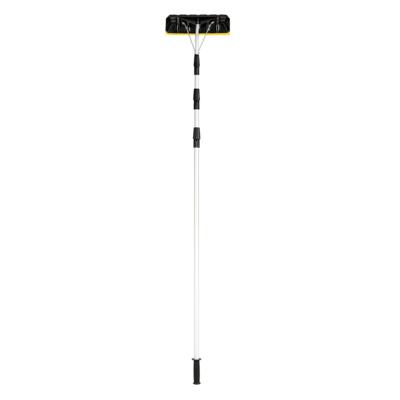 Daksneeuwruimer 6,3 m Telescopische Aluminium Sneeuwhark met 39 cm Breed Blad TPR Antisliphandgreep voor Voertuigen Daken