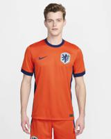 Nike Nederland Voetbalshirt Thuis (Herenelftal) 2024/25 Oranje maat S