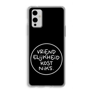 Vriendelijkheid: OnePlus 9 Transparant Hoesje
