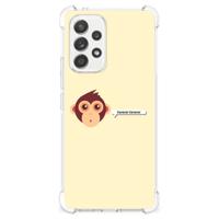 Samsung Galaxy A53 5G Stevig | Bumper Hoesje | Monkey