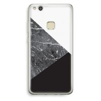 Combinatie marmer: Huawei Ascend P10 Lite Transparant Hoesje