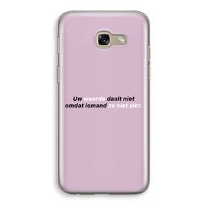 uw waarde daalt niet: Samsung Galaxy A5 (2017) Transparant Hoesje
