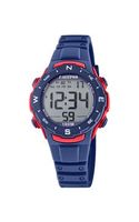 Horlogeband Calypso K5801-4 Kunststof/Plastic Blauw 14mm - thumbnail