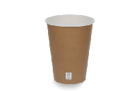 Kartonnen koffiebeker 360cc 12oz kraftlook FSC Mix Credit