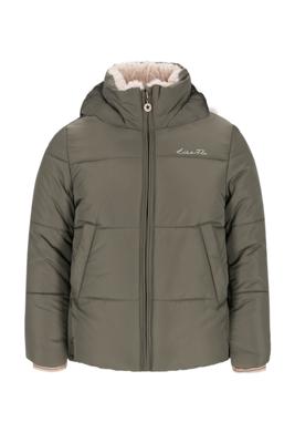 Like Flo winter winterjas meisjes - groen - Aelin - kort, capuchon