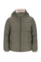 Like Flo winter winterjas meisjes - groen - Aelin - kort, capuchon
