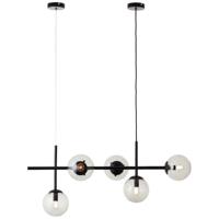 Brilliant 5-lichts design hanglampAriol zwart - 99220/93