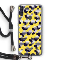 8-bit N°3: Samsung Galaxy A11 Transparant Hoesje met koord