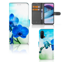 OnePlus Nord CE 5G Hoesje Orchidee Blauw - Cadeau voor je Moeder - thumbnail