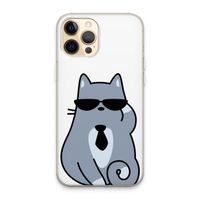 Cool cat: iPhone 13 Pro Max Transparant Hoesje