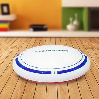 2 in 1 oplaadbare vloer vegen Robot stof Catcher intelligente Auto-inductie vloer vegen Robot vacuüm Cleaner(White)