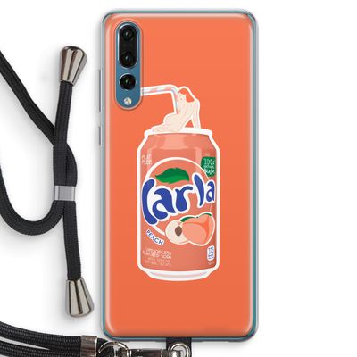 S(peach)less: Huawei P20 Pro Transparant Hoesje met koord