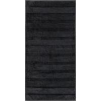 Cawö Cawo Noblesse2 Uni Handdoek 50/100 zwart
