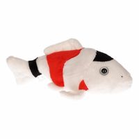 Pluche vissen knuffel koi karper 22 cm   - - thumbnail