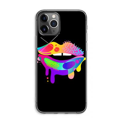 Lip Palette: iPhone 11 Pro Max Transparant Hoesje