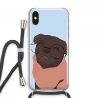 Ludo: iPhone XS Max Transparant Hoesje met koord